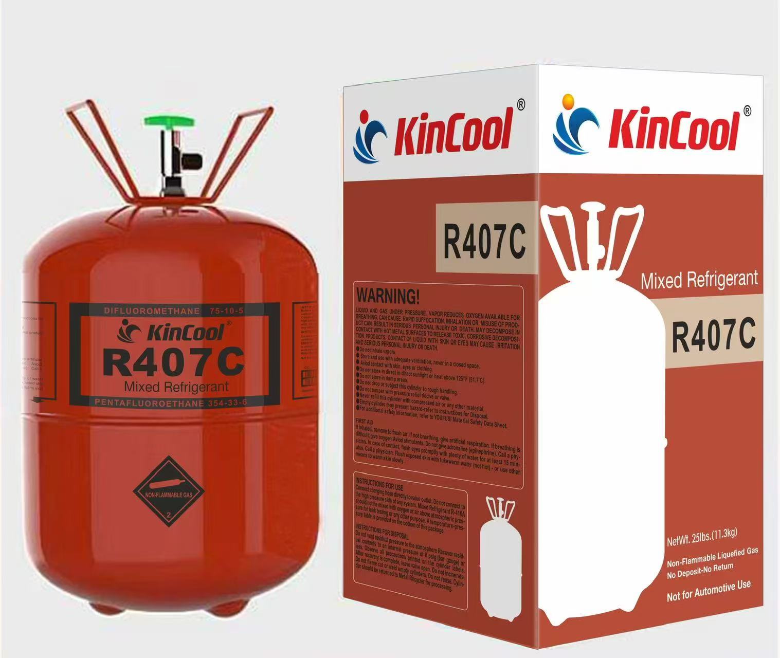 R407C Refrigerant 25lb